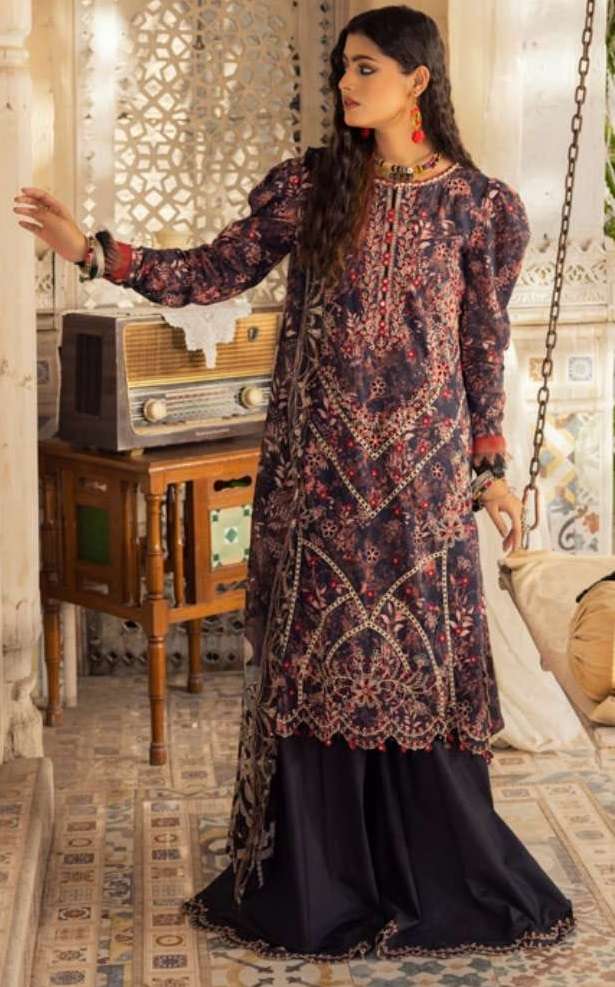 DORIYAAN Stitched Lawn by Adan Libas